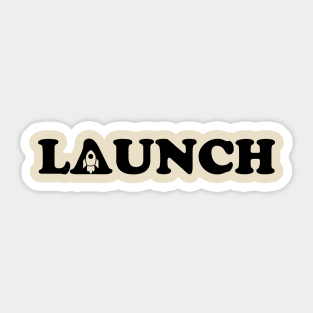 Launch Sticker